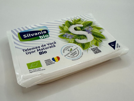 Telemea de vaca usor maturata Silvania Bio 150g