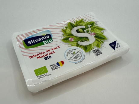 Telemea de vaca maturata Silvania Bio 150g
