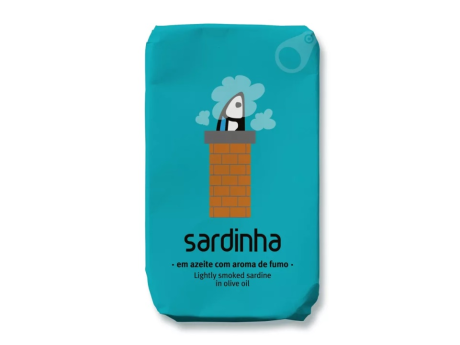 Sardine usor afumate in ulei de masline - Sardinha