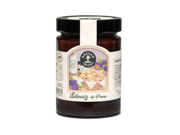 Silvoiz de prune la ceaun fără zahăr adăugat - Răzvan