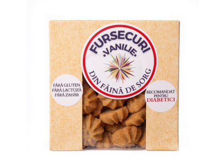 Fursecuri cu vanilie (făină de sorg) Fără Gluten