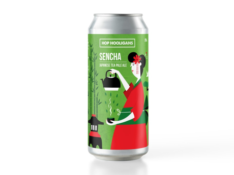 Bere artizanala nefiltrata IPA Hop Hooligans - Sencha