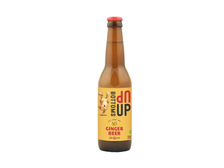 +Bottoms UP Organic Ginger Beer 330ml
