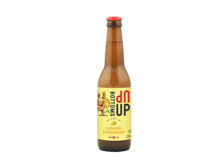 +Bottoms UP Organic Ginger Lemonade 330ml