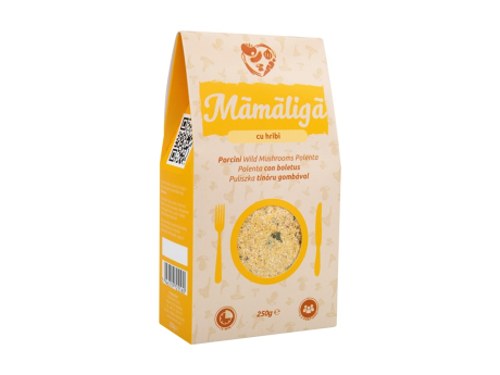 Mamaliga cu hribi 250g.