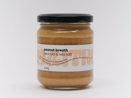 Peanut Breath - unt de arahide cu sare de mare - Maitri