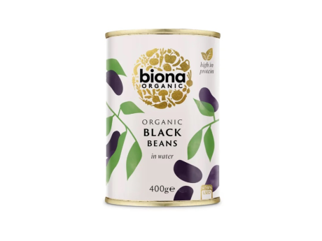 Fasole neagra boabe Bio 400g Biona
