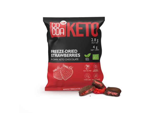 Keto căpşuni în ciocolată Eco - COCOA