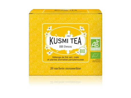 Ceai Verde Kusmi - Organic BB Detox 40g (20 plicuri)
