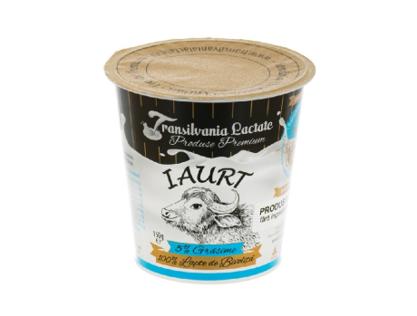 Iaurt din lapte de bivolita 5% grasime 150g