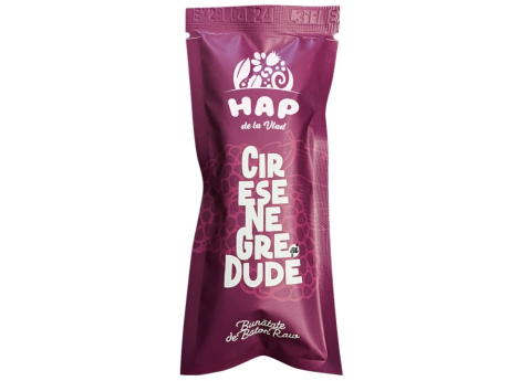 Baton raw vegan cu cireșe negre și dude - HAP de la Vlad