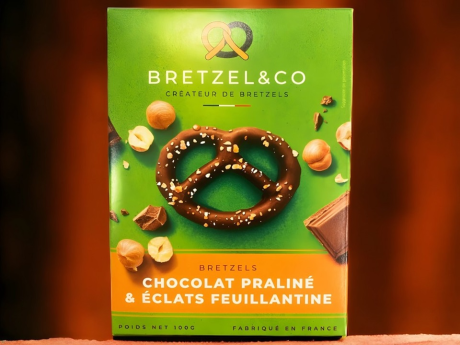 Covrigei cu praline şi fulgi Feuillantine - Bretzel&Co