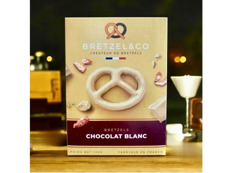 Covrigei cu ciocolata alba 100g - Bretzel&Co