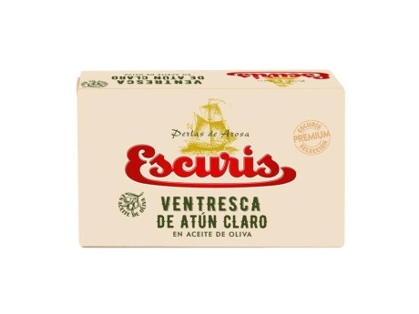 Ton alb în ulei de măsline Ventresca Escuris
