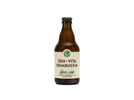Zenvita Kombucha cu mentă & lime