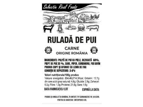 Ruladă de pui - Selecţie