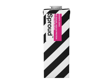 Sproud Barista Zero 1L – Bautura pe baza de Proteine din Mazare, Fara Zahar, Ideala pentru Cafea