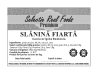 Slănină fiartă cu usturoi Selecție