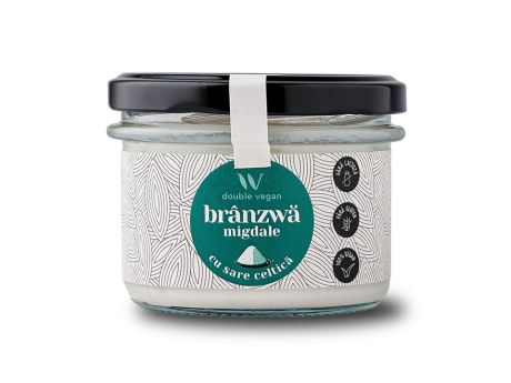 Brwoonza din migdale cu sare celtică - Double Vegan