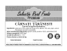 Carnati taranesti - Selectie