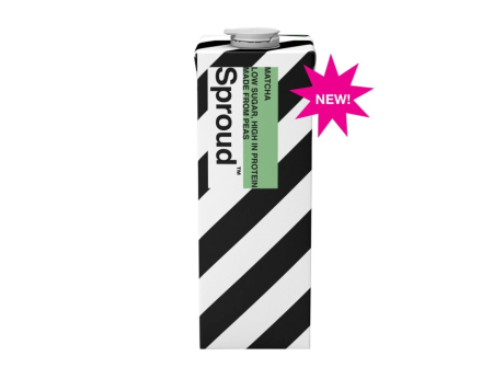 Sproud Matcha – Băutură vegetală din mazăre cu matcha