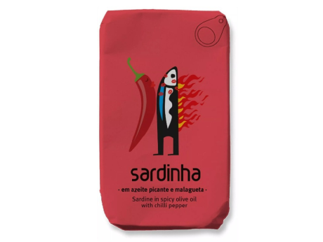 Sardine în ulei de măsline picant şi chilli - Sardinha