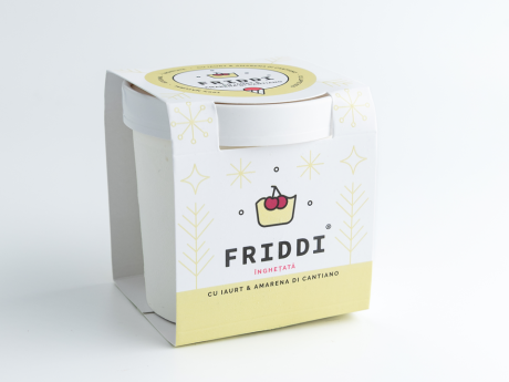 Friddi Înghețată Winter Edition - Iaurt cu Amarena di Cantiano