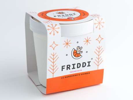 Friddi Înghețată Winter Edition - Mandarină cu Ghimbir