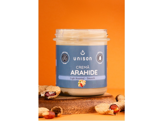 Cremă de arahide Smooth - Unison