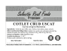 Cotlet crud uscat Selecţie Premium