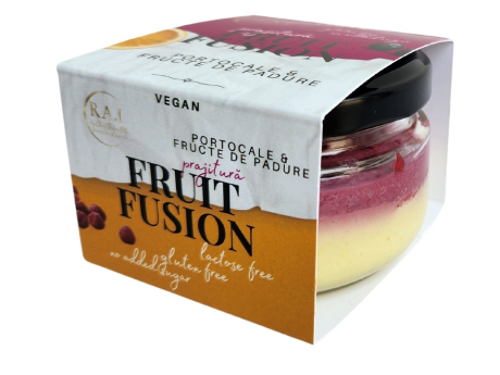 Prăjitură Fruit Fusion Vegan la Borcan - R.A.I.