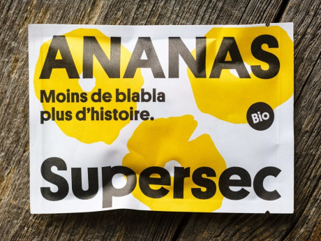 Ananas uscat BIO de buzunar - Superbon