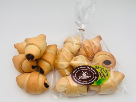 Cornulețe cu magiun fără zahăr de POST - Flour & More