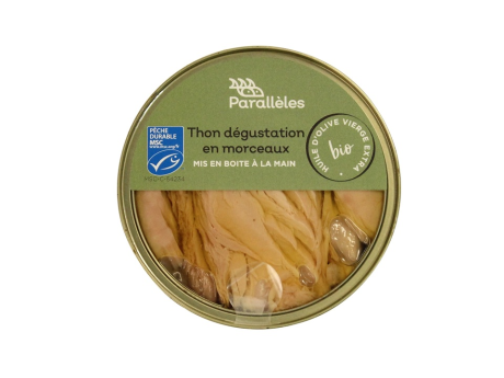 Ton MSC în ulei de măsline organic - Conserves Paralleles