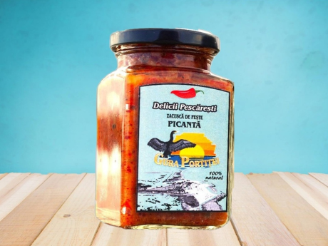 Zacuscă din peşte picantă - Gura Portiţei